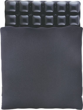 ERGOFITchair40 gesund sitzen Auf ERGOFITchair Luft-Sitzkissen sitzt man orthopädisch ideal