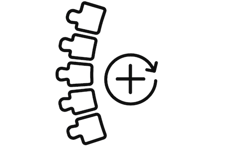 Icon 3 Bandscheiben Wirbelsäule Gelenke Muskulatur können optimal regenerieren ERGOFITair orthopädische Matratze Icon 3 Bandscheiben Wirbelsäule Gelenke Muskulatur können optimal regenerieren ERGOFITair orthopädische Matratze