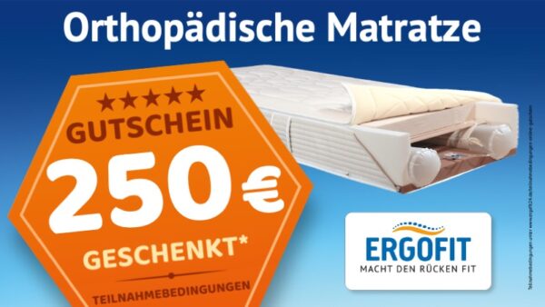 Orthopädische Matratze Gutschein