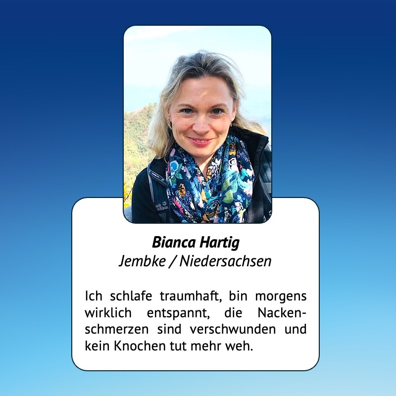 Testimonal orthopädische Matratze