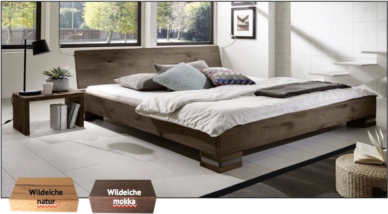 Wild-Eiche-18 ERGOFIT Schlafsystem Schnittmodell