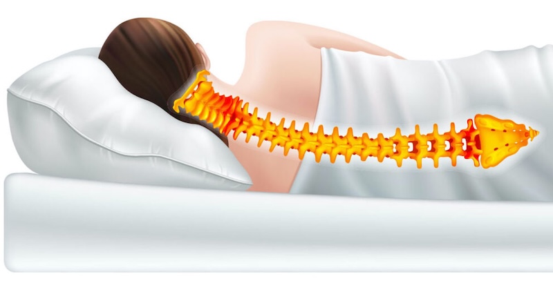 ergonomisch liegen falsches Kopfkissen Ergonomisch liegen kann man nicht mit falschem Kopfkissen.jpg