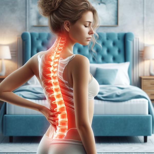 orthopädische Matratze ERGOFIT orthopädische Matratze bei Rückenschmerzen Bandscheibenvorfall Skoliose Hexenschuss und mehr